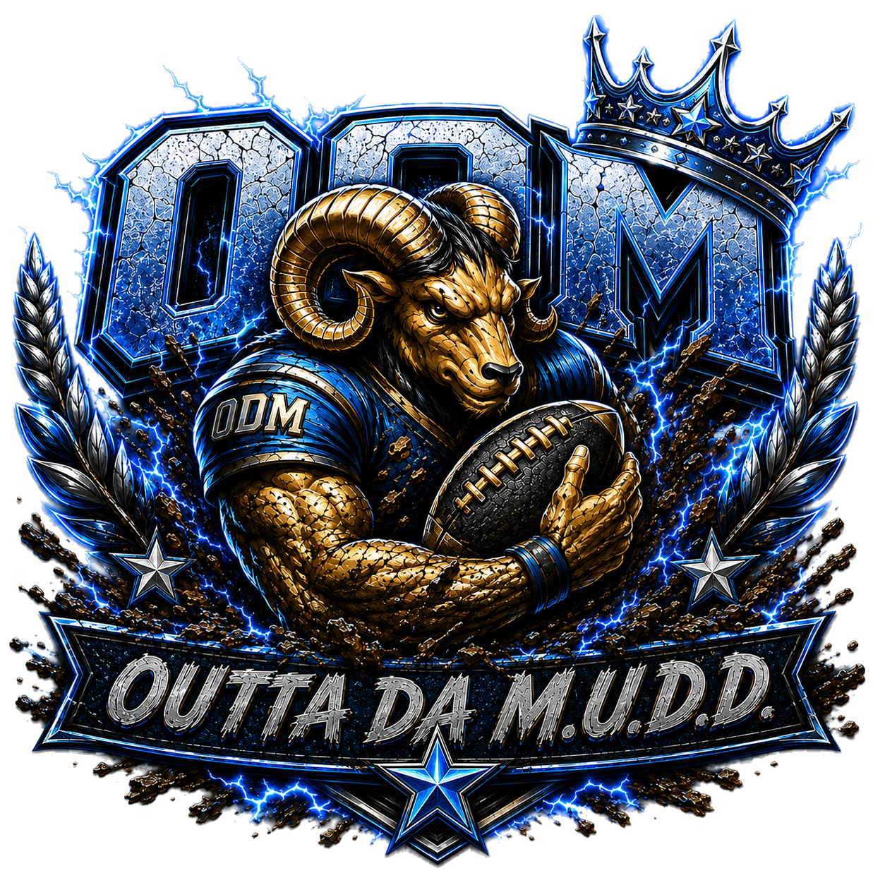 ODM Mud Ram charging through mud